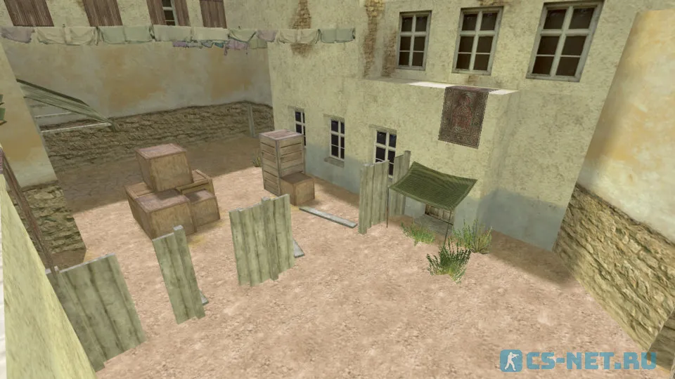 Карта «de_tuscan» для CS 1.6 (скриншот #4)