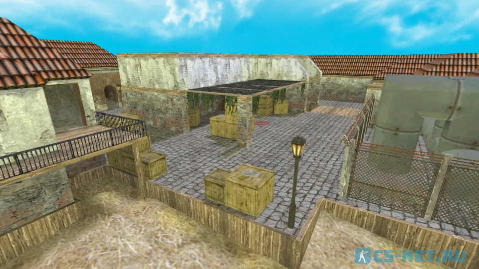 Карта «de_inferno» для CS 1.6 (скриншот #8)