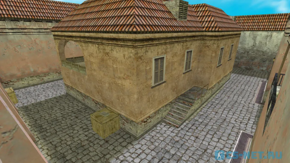 Карта «de_inferno» для CS 1.6 (скриншот #4)