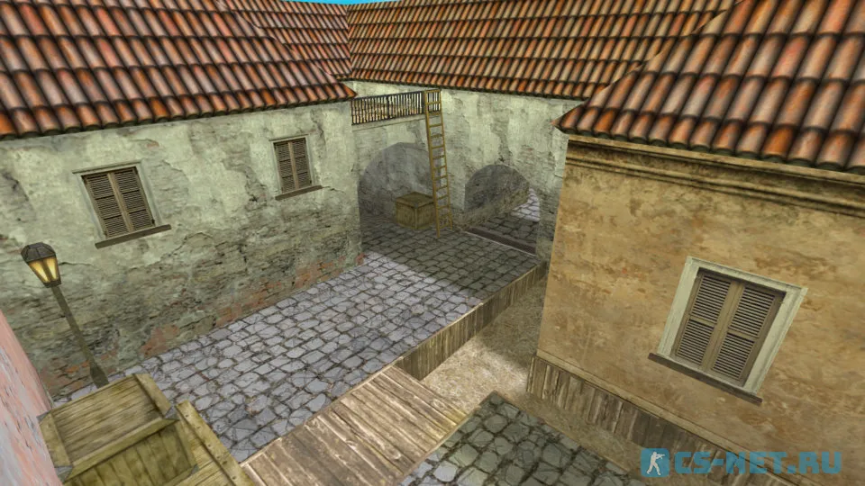 Карта «de_inferno» для CS 1.6 (скриншот #6)