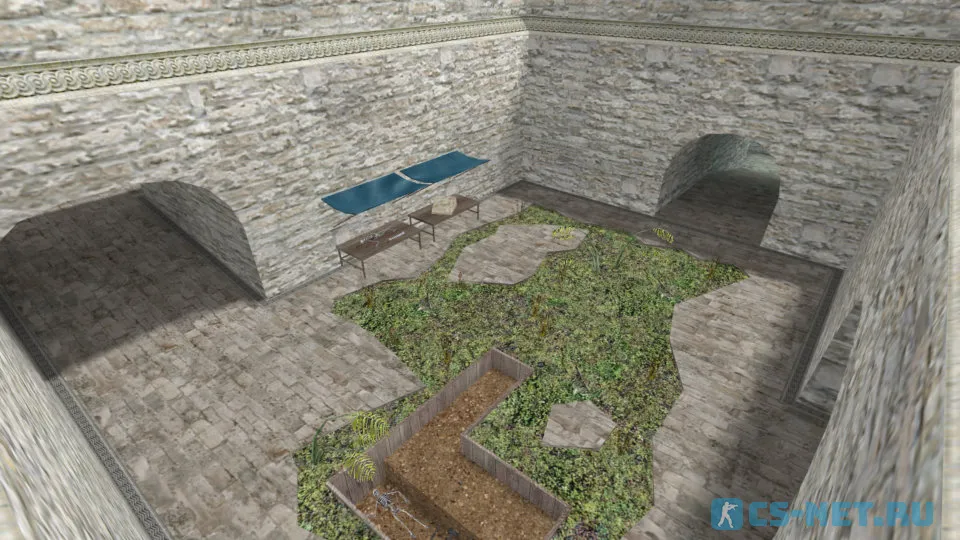 Карта «de_aztec» для CS 1.6 (скриншот #6)