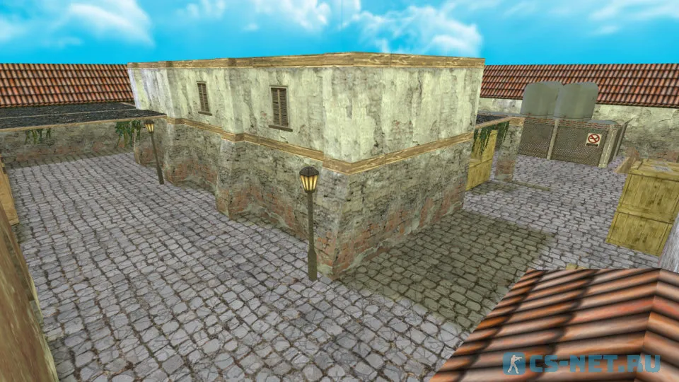 Карта «de_inferno» для CS 1.6 (скриншот #10)