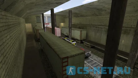 Карта «de_train» для CS 1.6 (скриншот #2)