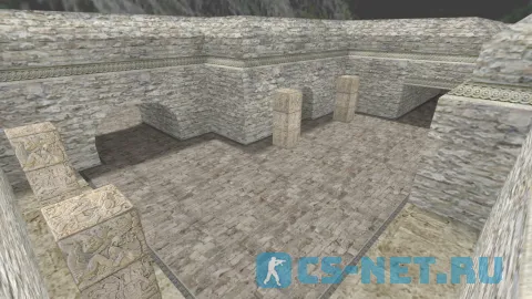 Карта «de_aztec» для CS 1.6 (скриншот #2)