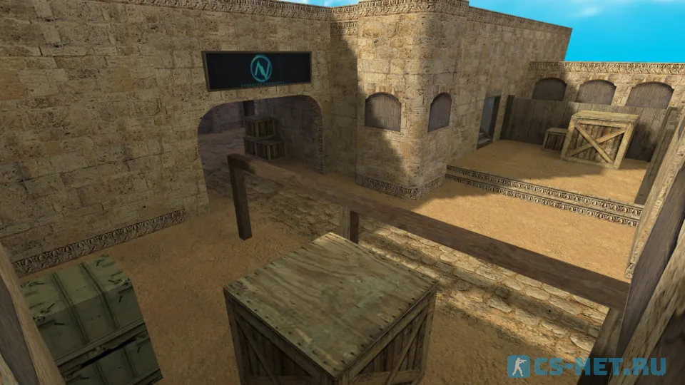 Карта «de_avangard» для CS 1.6 (скриншот #8)