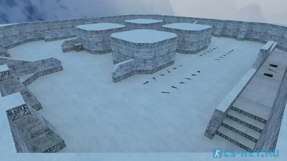 Карта «fy_snow» для CS 1.6 (скриншот #1)