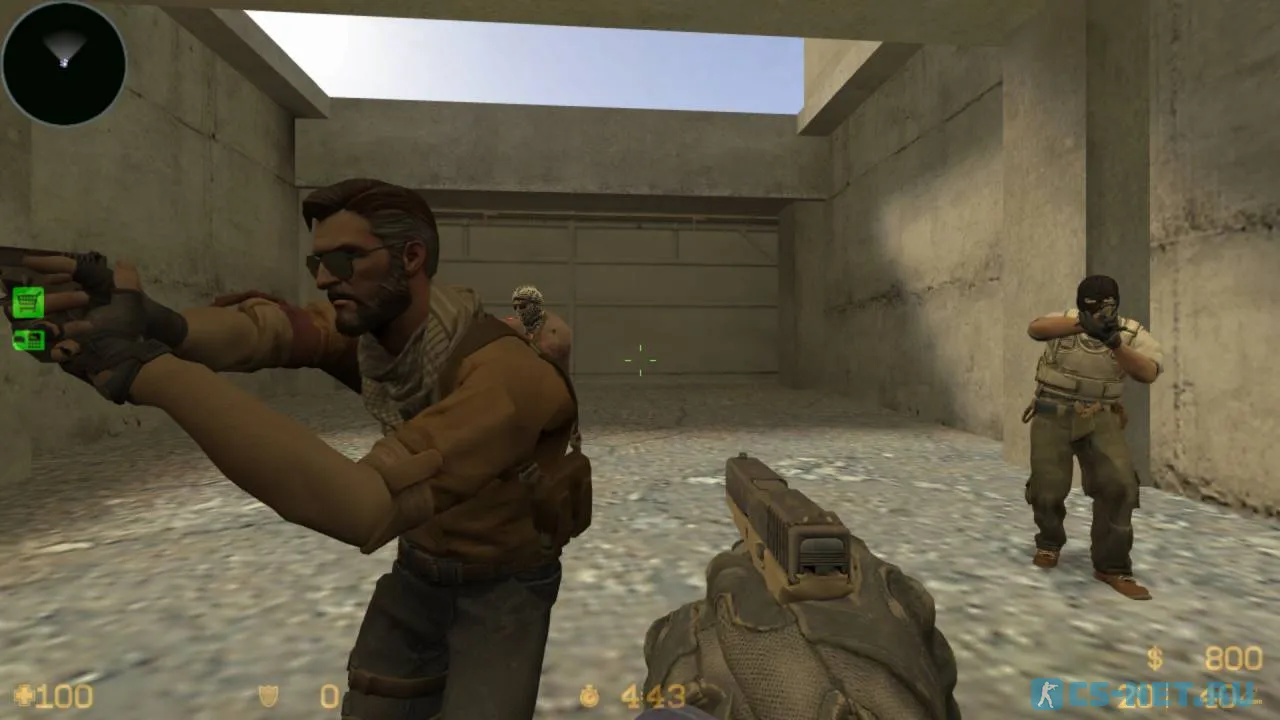 Counter-Strike 1.6 в стиле CS2 (скриншот #13)