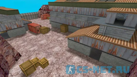Карта «de_nuke» для CS 1.6 (скриншот #1)