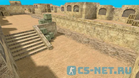 Карта «de_dust» для CS 1.6 (скриншот #6)
