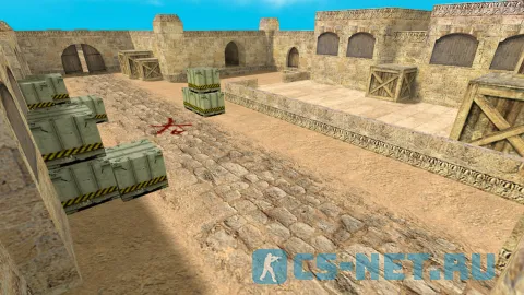 Карта «de_dust» для CS 1.6 (скриншот #3)