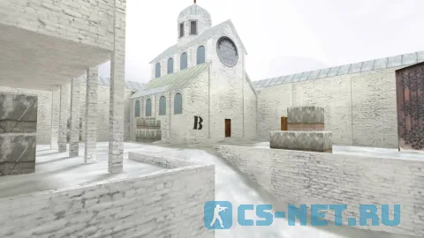 Карта «de_cloister» для CS 1.6 (скриншот #1)