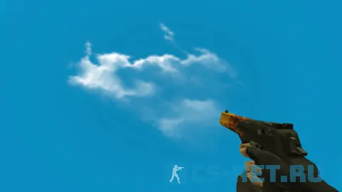 Модель «Стандартный Deagle Пламя» для CS 1.6