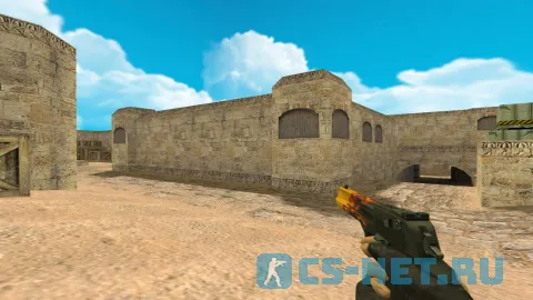 Модель «Стандартный Deagle Пламя» для CS 1.6 (Скрин. 2)