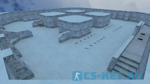 Карта «fy_snow» для CS 1.6 (скриншот #1)