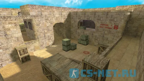 Карта «de_barcelona» для CS 1.6 (скриншот #2)