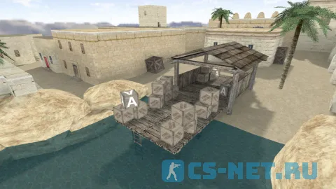 Карта «de_sultan» для CS 1.6 (скриншот #2)