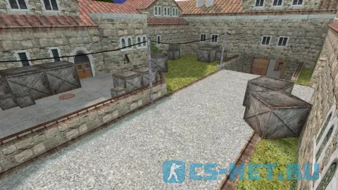 Карта «de_cbble» для CS 1.6 (скриншот #1)