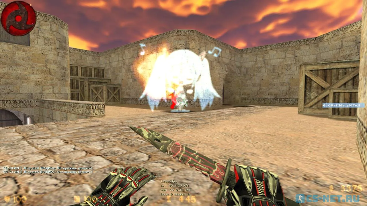 CS 1.6 despainX с красно-синими моделями (скриншот 10)
