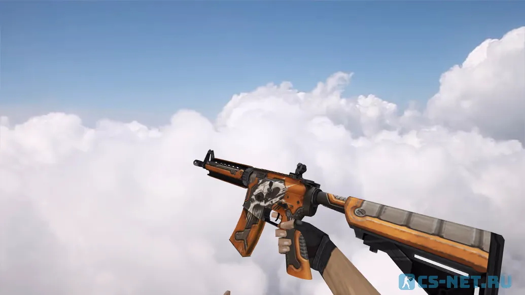 Модель «M4A4 War Orange» для CS 1.6
