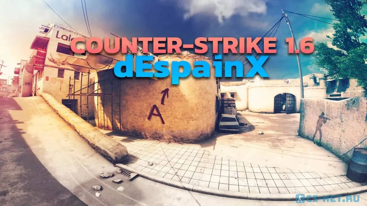 CS 1.6 despainX с красно-синими моделями