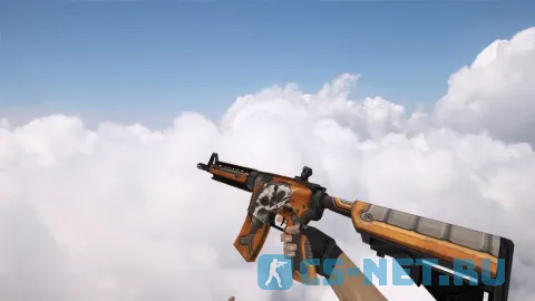 Модель «M4A4 War Orange» для CS 1.6