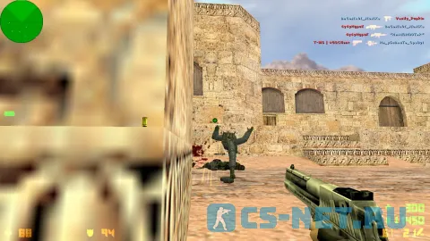 CS 1.6 с прицелом точкой (скриншот 2)