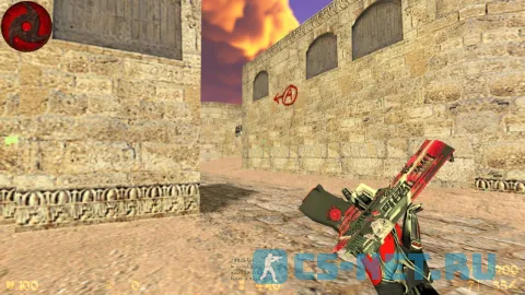 CS 1.6 despainX с красно-синими моделями (скриншот 2)