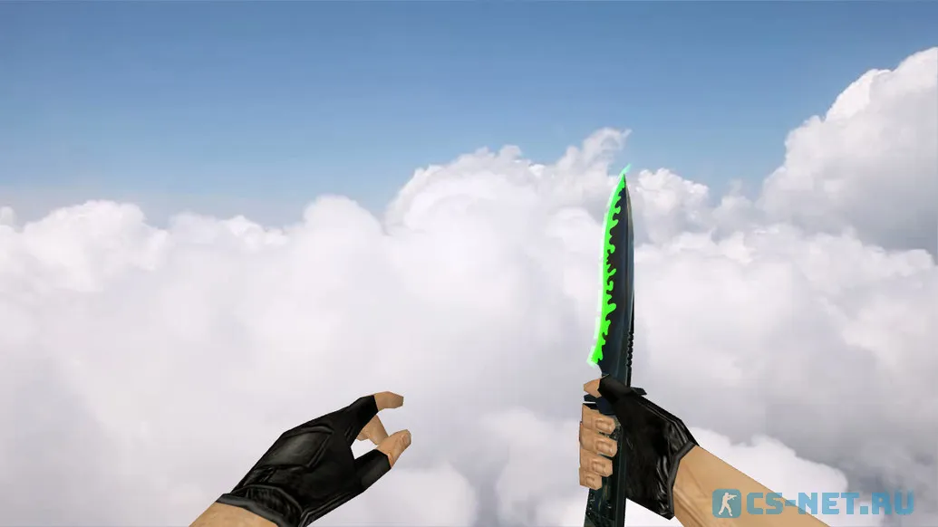 Модель ножа «Knife Neon Green» для CS 1.6