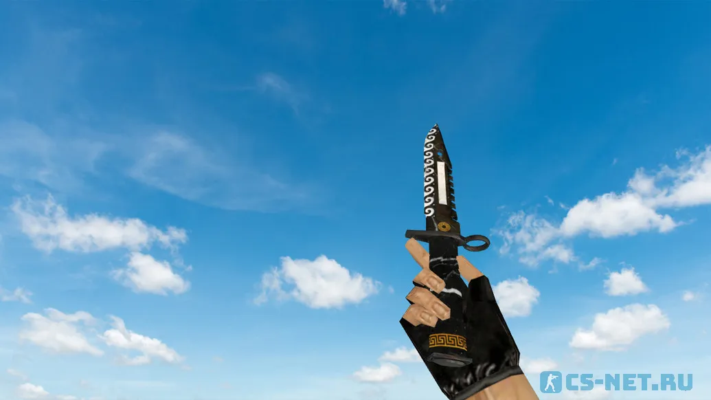 Модель штык-ножа «M9 Bayonet Trojan Horse» для CS 1.6
