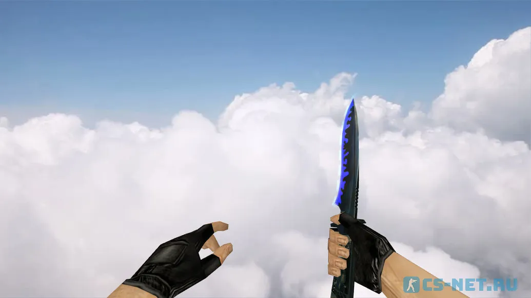 Модель ножа Knife Neon Blue для CS 1.6