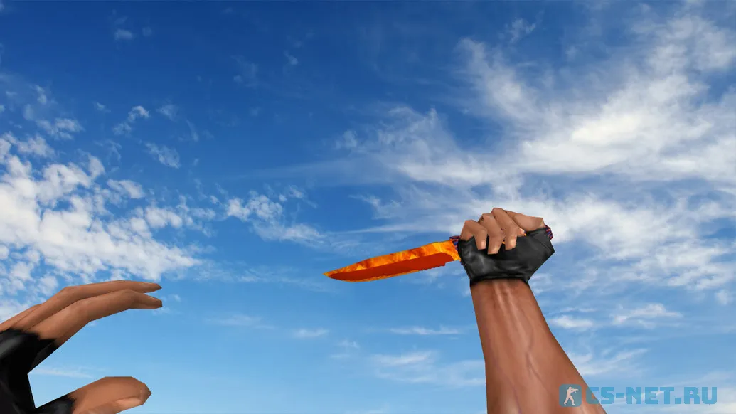 Модель ножа «Fire Knife» для CS 1.6 (скрин 2)