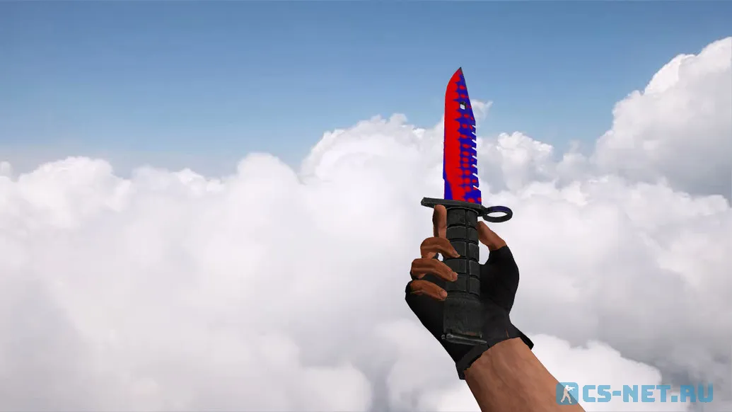 Модель штык-ножа «M9 Bayonet Red Bubbles» для CS 1.6