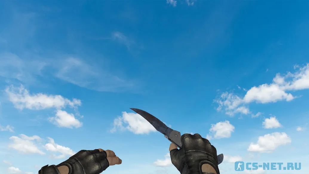 Модель ножа «Фальшион | Пыльник» для CS 1.6 (скрин 3)