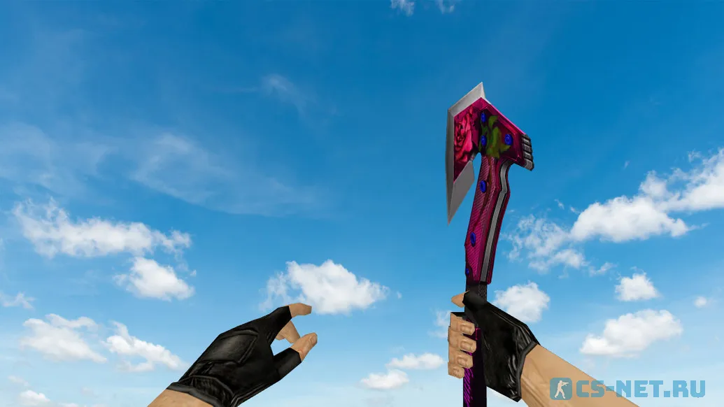Модель ножа «CF Combat Axe Rose» для CS 1.6