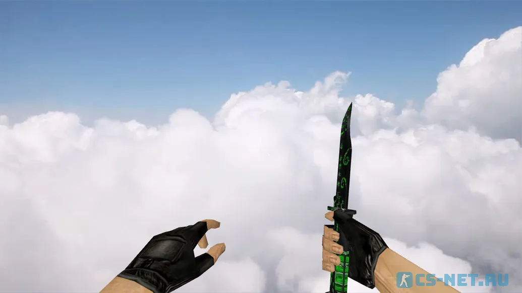Модель ножа Green Soul Knife для CS 1.6