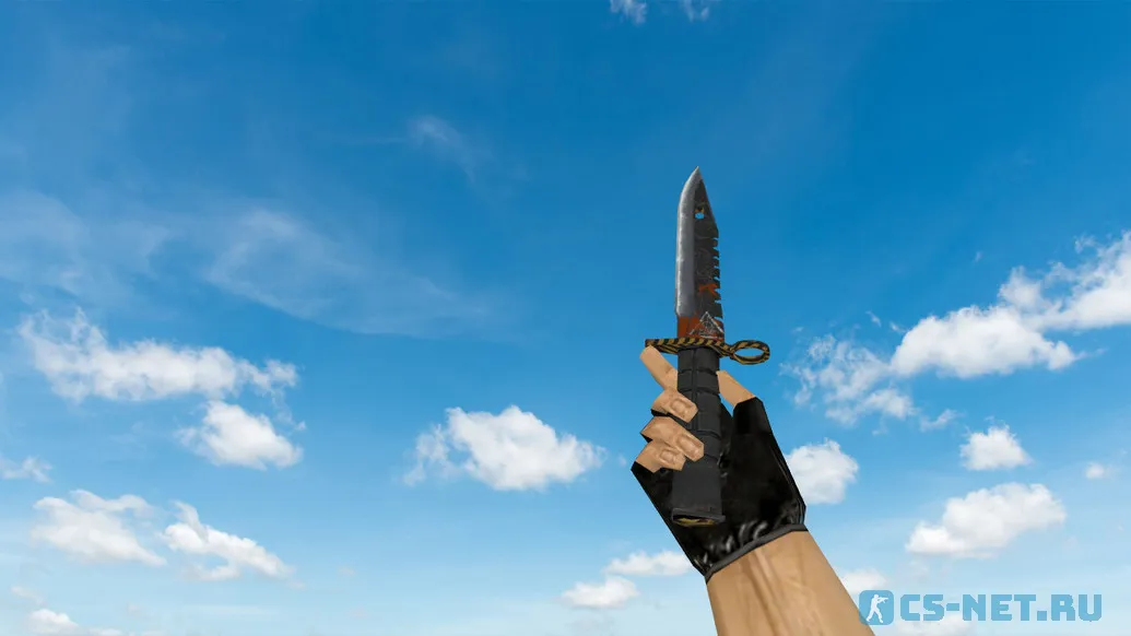 Модель штык-ножа M9 Bayonet Machinery для CS 1.6