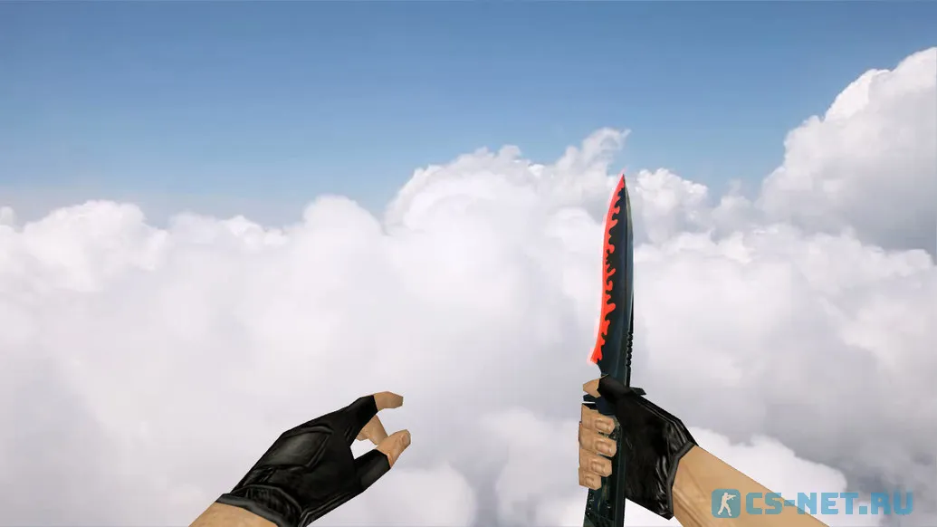 Модель ножа «Knife Neon Red» для CS 1.6