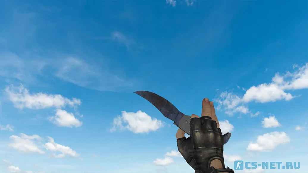 Модель ножа «Фальшион | Пыльник» для CS 1.6 (скрин 2)