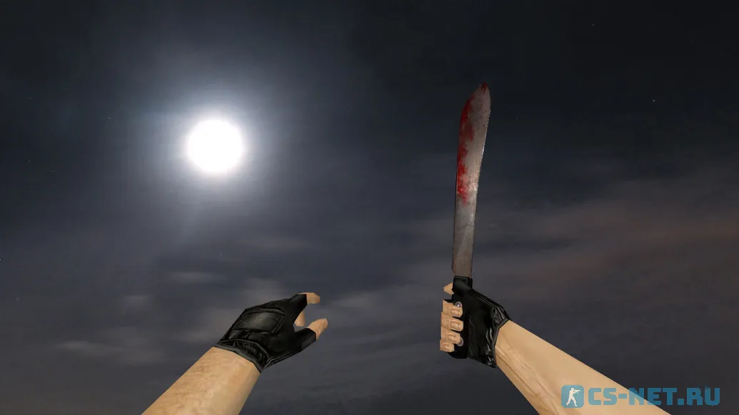 Модель ножа KFUS Machete для CS 1.6