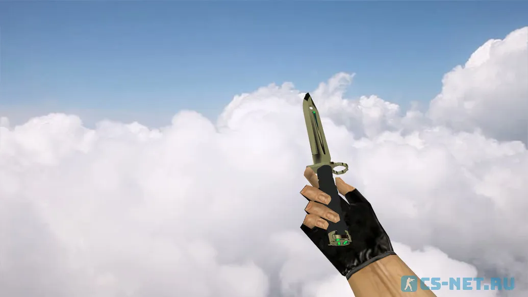 Модель ножа Bayonet Bronze Chrome для CS 1.6