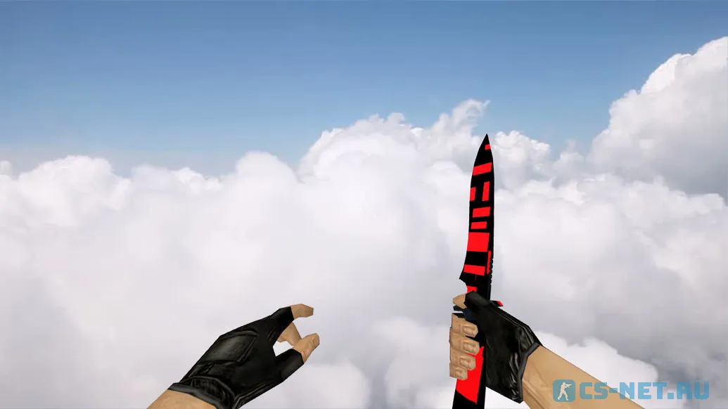 Модель ножа «Default Knife Redcell» для CS 1.6