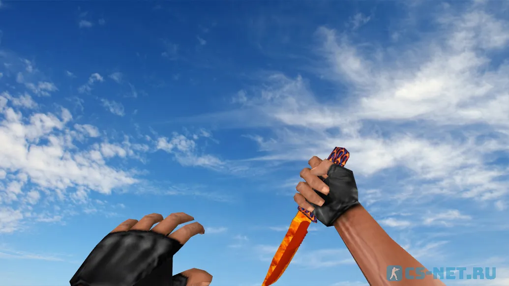 Модель ножа «Fire Knife» для CS 1.6