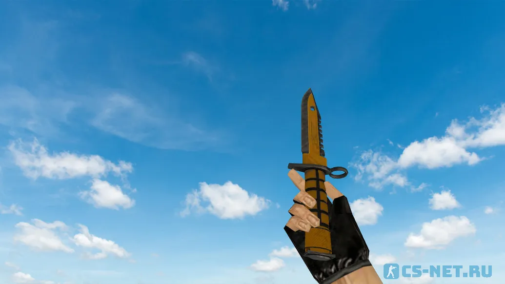 Модель штык-ножа M9 Bayonet Master для CS 1.6