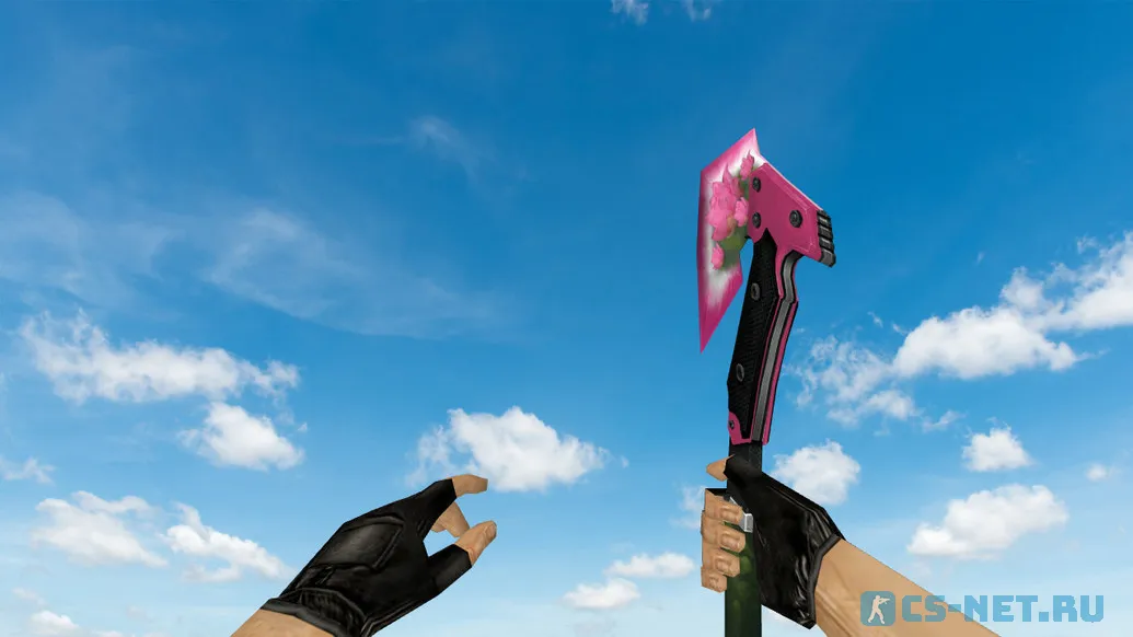 Модель ножа «CF Combat Axe Lotus» для CS 1.6