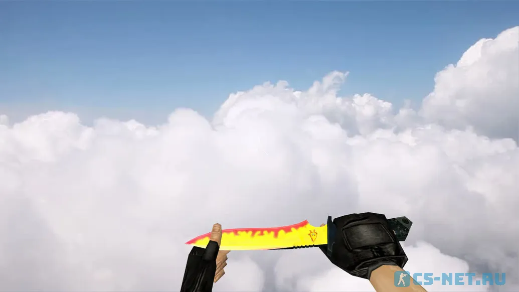 Модель ножа «Default Knife Flamey» для CS 1.6 (скрин 2)