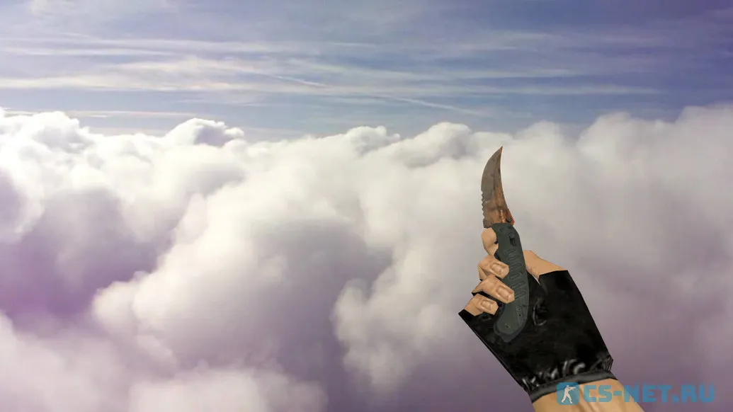 Модель ножа «Flip Knife Rust and Dirt» для CS 1.6