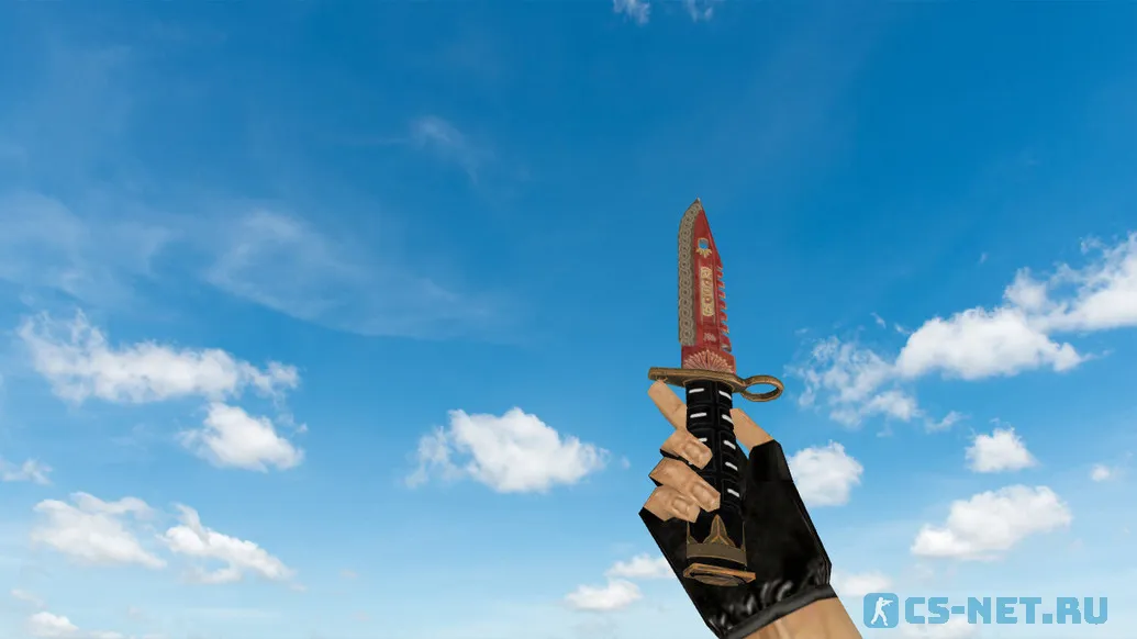 Модель штык-ножа M9 Bayonet Kyoto для CS 1.6