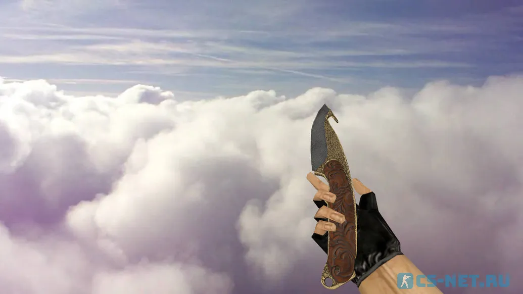 Модель ножа с лезвием-крюком «Gut Knife Kila» для CS 1.6