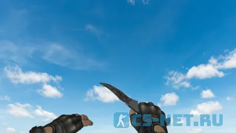 Модель ножа «Фальшион | Патина» для CS 1.6 (скрин 3)