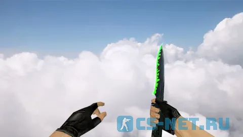 Модель ножа «Knife Neon Green» для CS 1.6